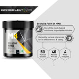 MuscleBlaze Creatine HMB Powder 125 gm (26 Servings)