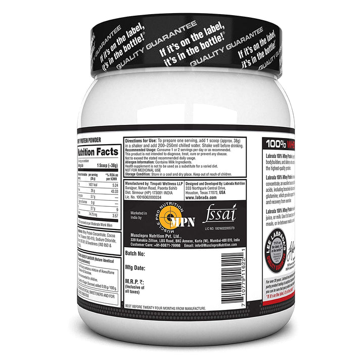 on whey protein