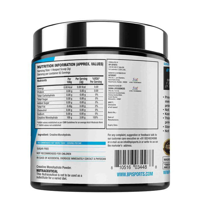 BPI Sports Micronized Creatine (Indian) BPI Sports
