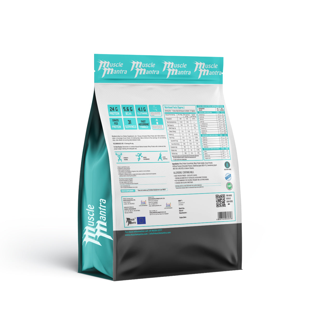 MuscleMantra whey protein