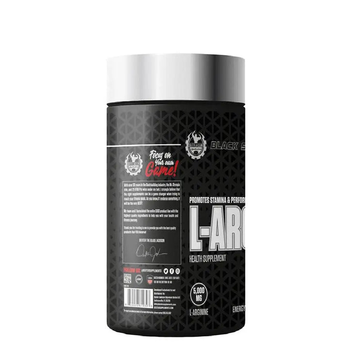 Dexter Jackson Black Series L-Arginine 5000mg, 120 Tablets Dexter Jackson