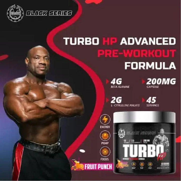 Dexter Jackson Black Series Turbo HP Advanced Pre-Workout Formula Dexter Jackson
