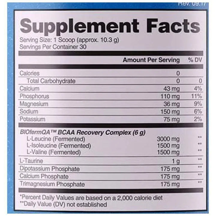 Evogen AminoJect BCAA - 30 Servings Evogen