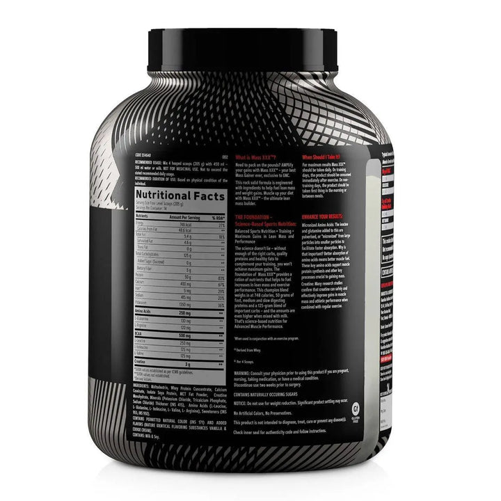 GNC AMP Amplified Mass XXX - Halt