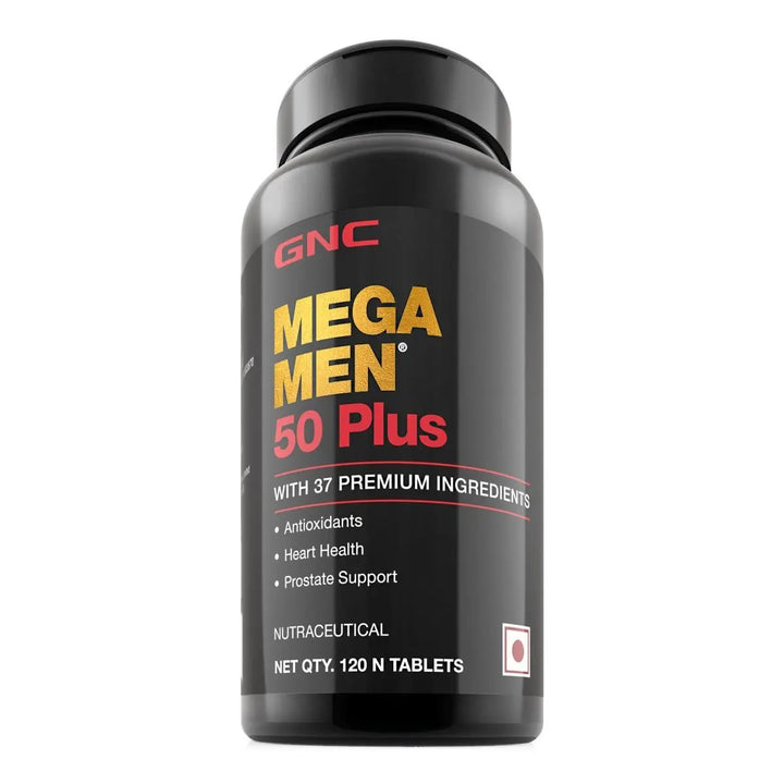 GNC Mega Men 50 Plus - 120 Tablets - Halt