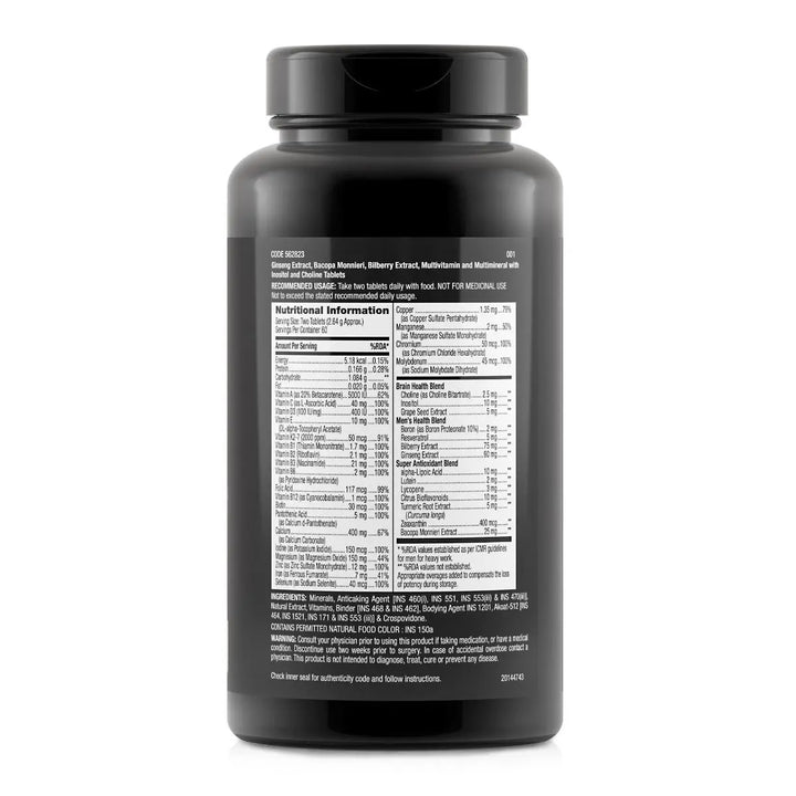 GNC Mega Men 50 Plus - 120 Tablets - Halt