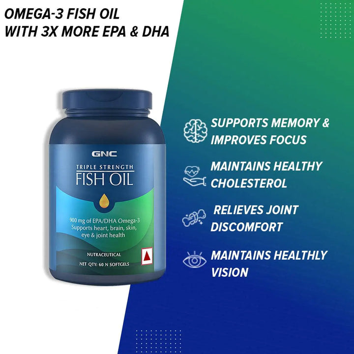 GNC Triple Strength Fish Oil GNC