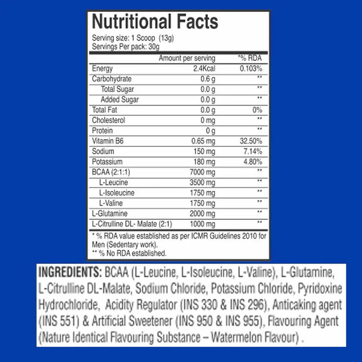 Gaspari Nutrition BCAA 7000 - Halt