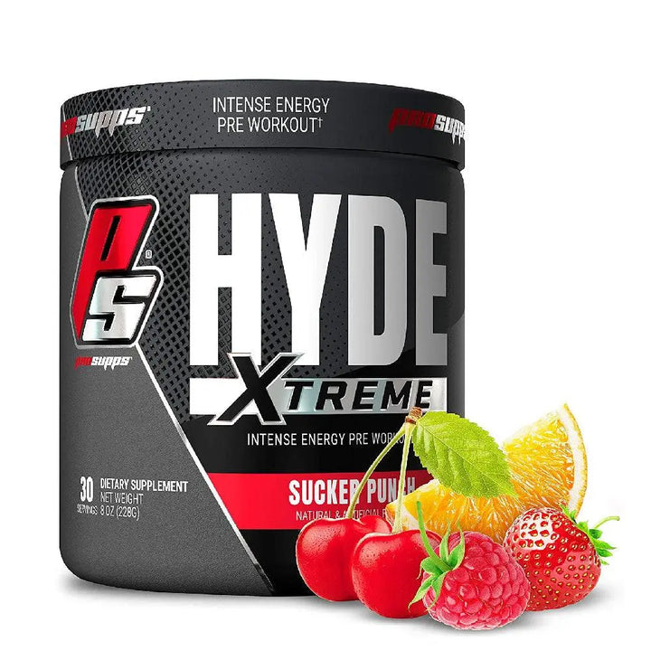HYDE Xtreme Pre Workout Pro Supps