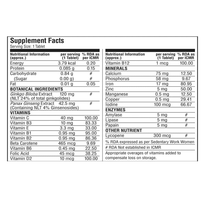 Labrada Multi-Vitamin - 100 Tabs - Halt