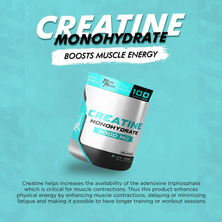 Muscle Mantra Creatine Monohydrate Muscle Mantra