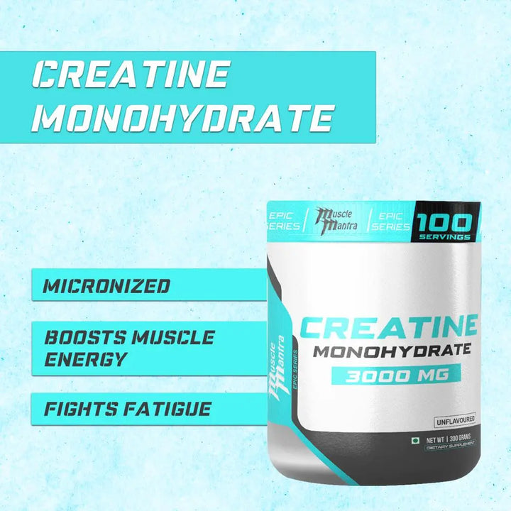 Muscle Mantra Creatine Monohydrate Muscle Mantra