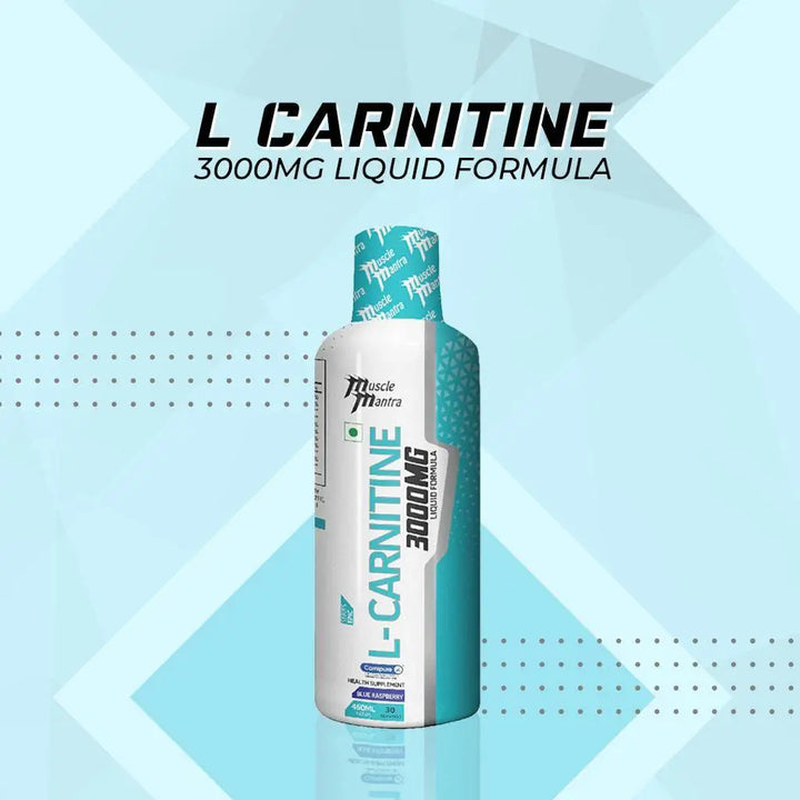 Muscle Mantra L-Carnitine 3000MG Liquid Formula - Halt