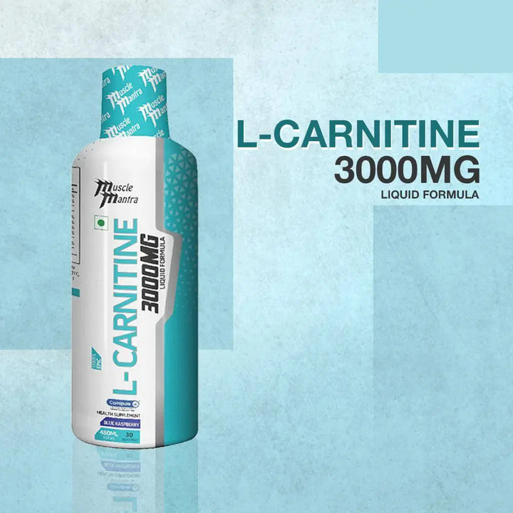 Muscle Mantra L-Carnitine 3000MG Liquid Formula - Halt