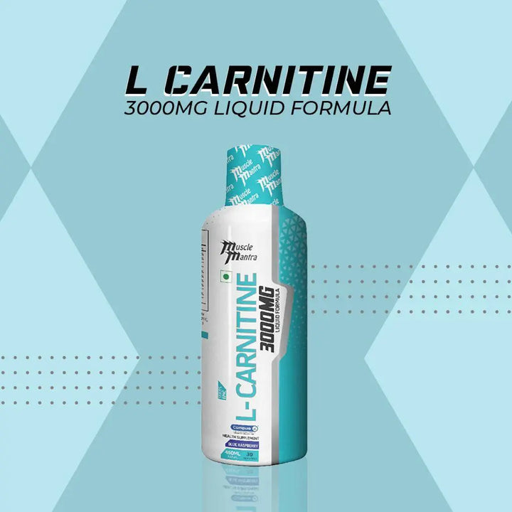 Muscle Mantra L-Carnitine 3000MG Liquid Formula - Halt