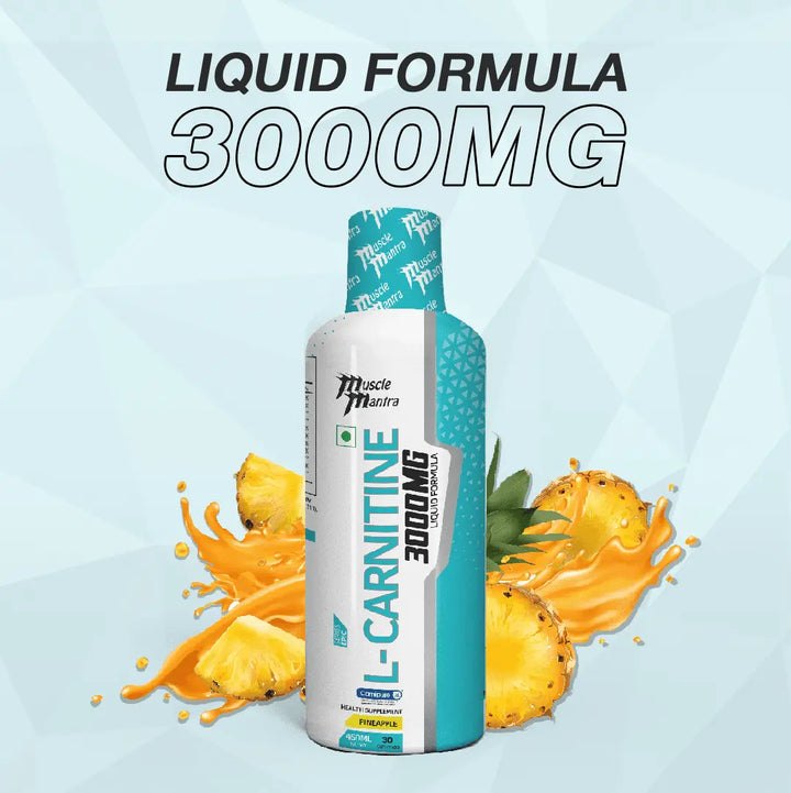 Muscle Mantra L-Carnitine 3000MG Liquid Formula - Halt