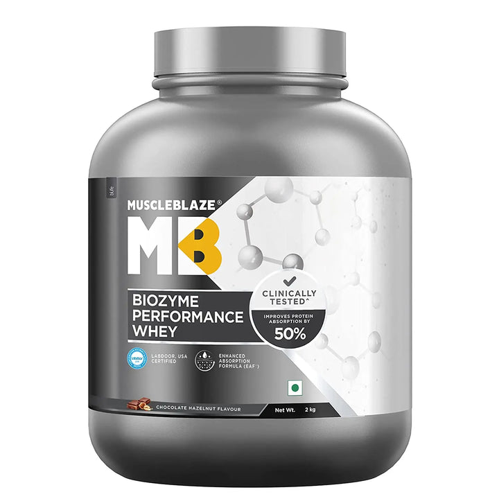 MuscleBlaze Biozyme Performance Whey Protein MuscleBlaze