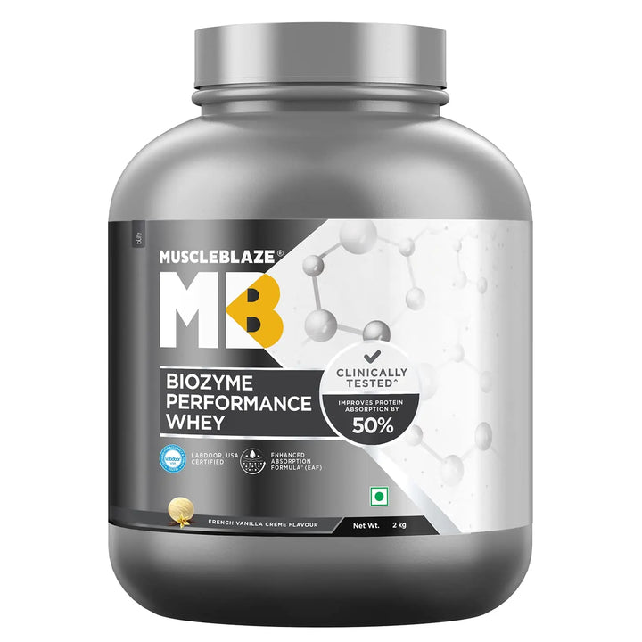 MuscleBlaze Biozyme Performance Whey Protein MuscleBlaze