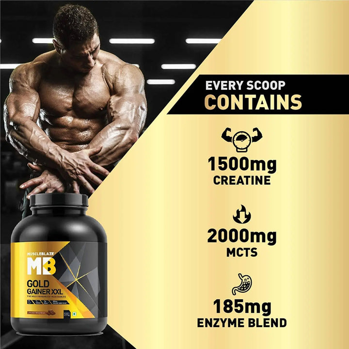 MuscleBlaze Gold Gainer XXL powder MuscleBlaze