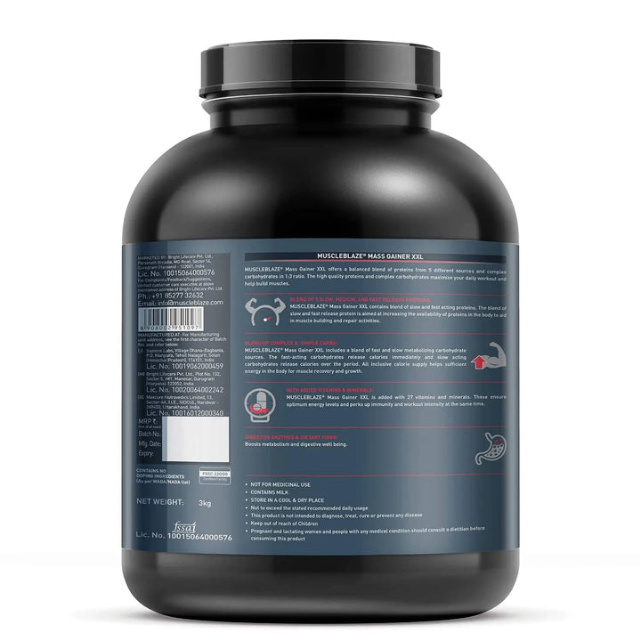 MuscleBlaze Mass Gainer XXL MuscleBlaze