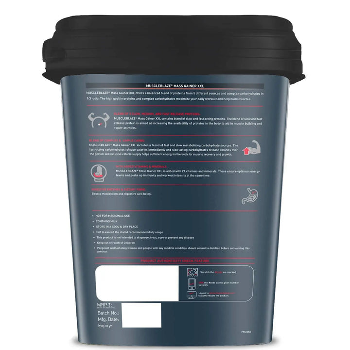 MuscleBlaze Mass Gainer XXL MuscleBlaze