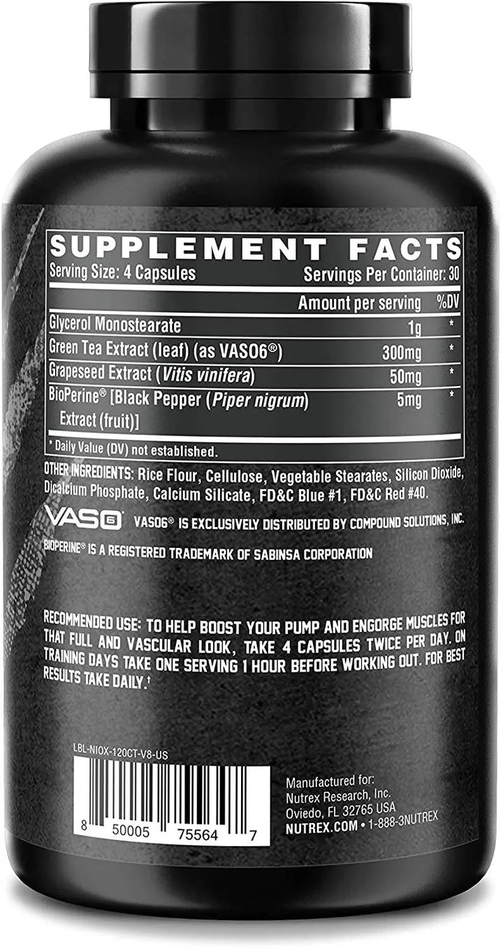 NUTREX RESEARCH NIOX Extreme Pumps NUTREX RESEARCH