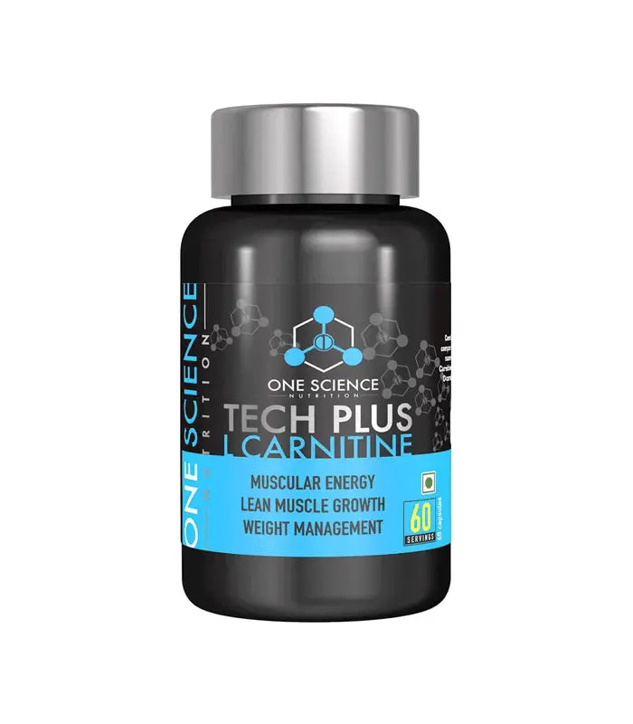 One Science Tech Plus L-Carnitine – 60 Capsules - Halt
