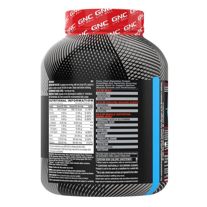 GNC AMP Pure Isolate - Halt