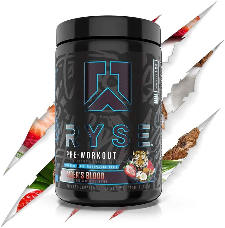 RYSE Project: Blackout PreWorkout (315 gm / 25 Servings) - Halt