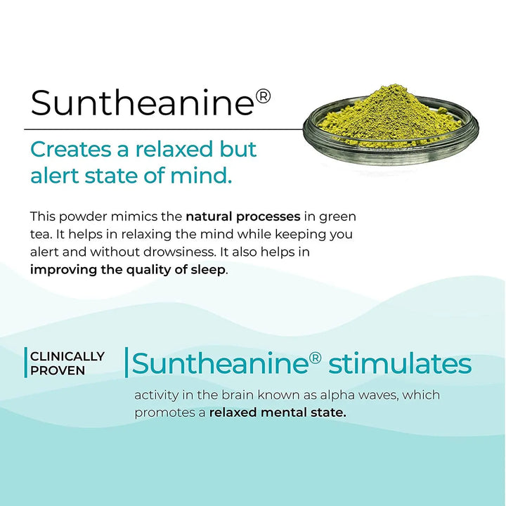 Wellbeing Nutrition Melts Calm & Relaxation | Suntheanine + Magnesium (30 Oral Strips) Wellbeing Nutrition