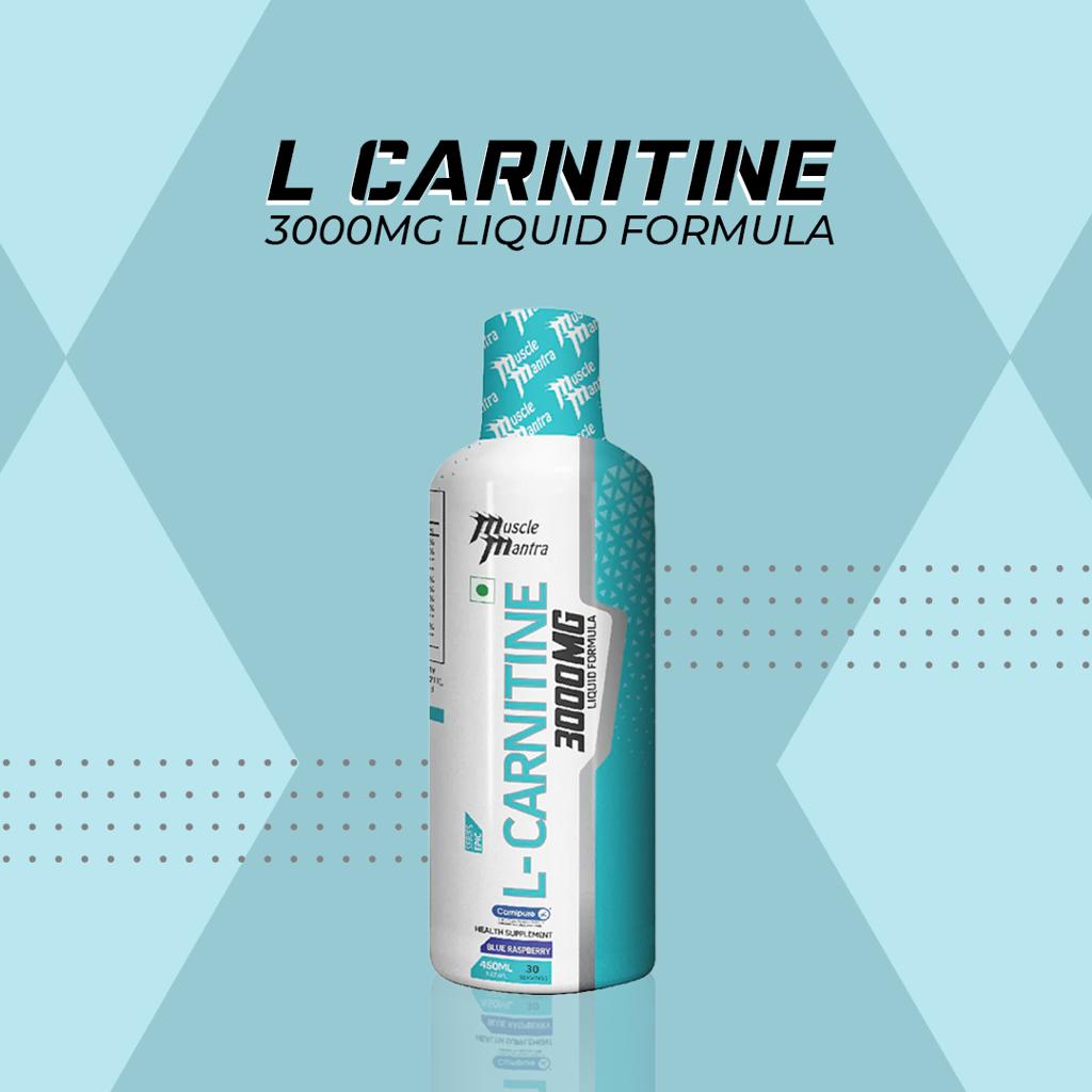 Muscle Mantra L-Carnitine 3000MG Liquid Formula