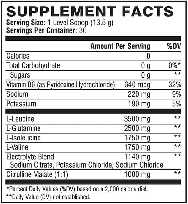 bcaa supplement