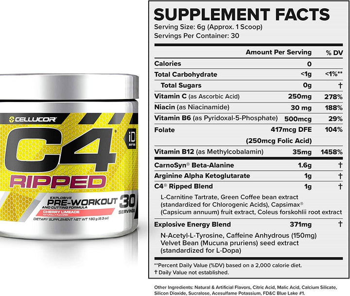 Cellucor C4 Ripped - Halt