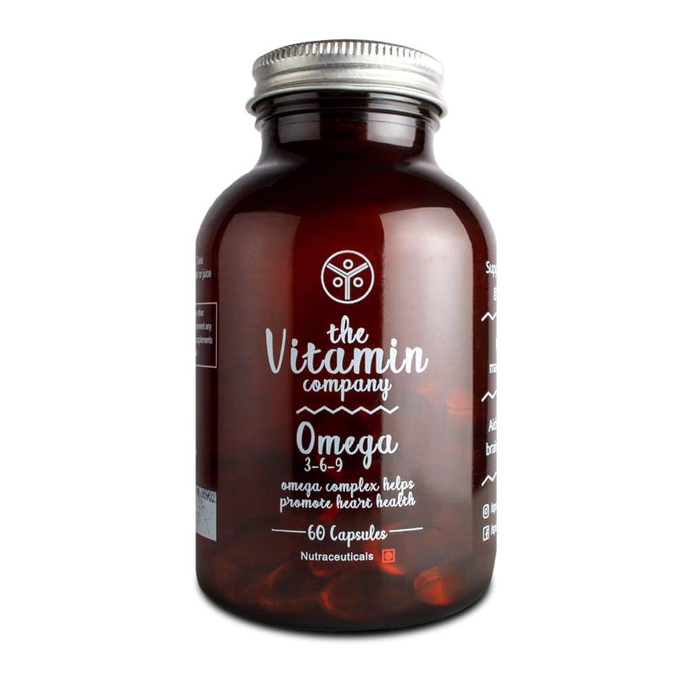 The Vitamin Company - Omega 3-6-9, Omega complex help promote heart health - 60 Capsules