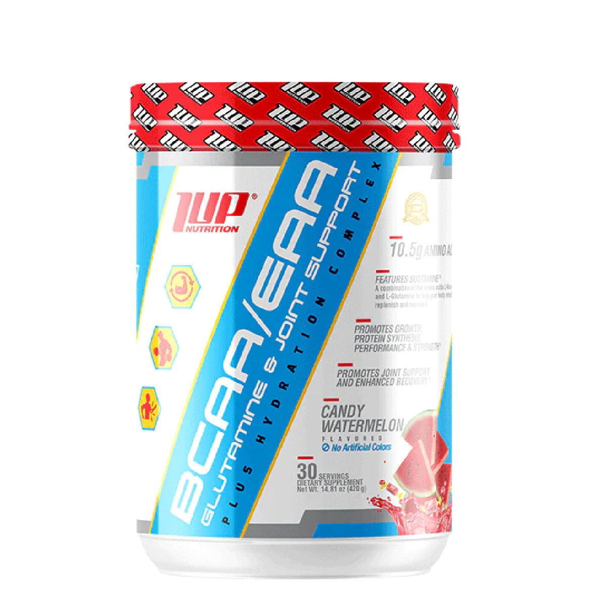 1UP Nutrition His BCAA/EAA, Glutamine & Joint Support 30 Servings
