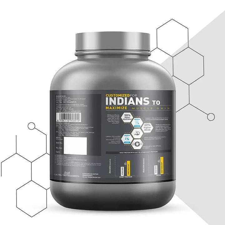 MuscleBlaze Biozyme Iso-Zero, Low/Zero Carb - Halt