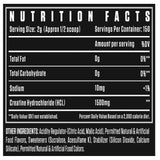 Dexter Jackson Black Series Creatine HCL 1500mg