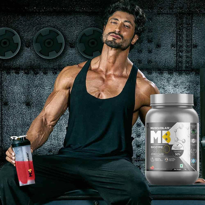 MuscleBlaze Biozyme Iso-Zero, Low/Zero Carb - Halt