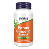 Now Panax Ginseng 500 mg - 100 Veg Capsules