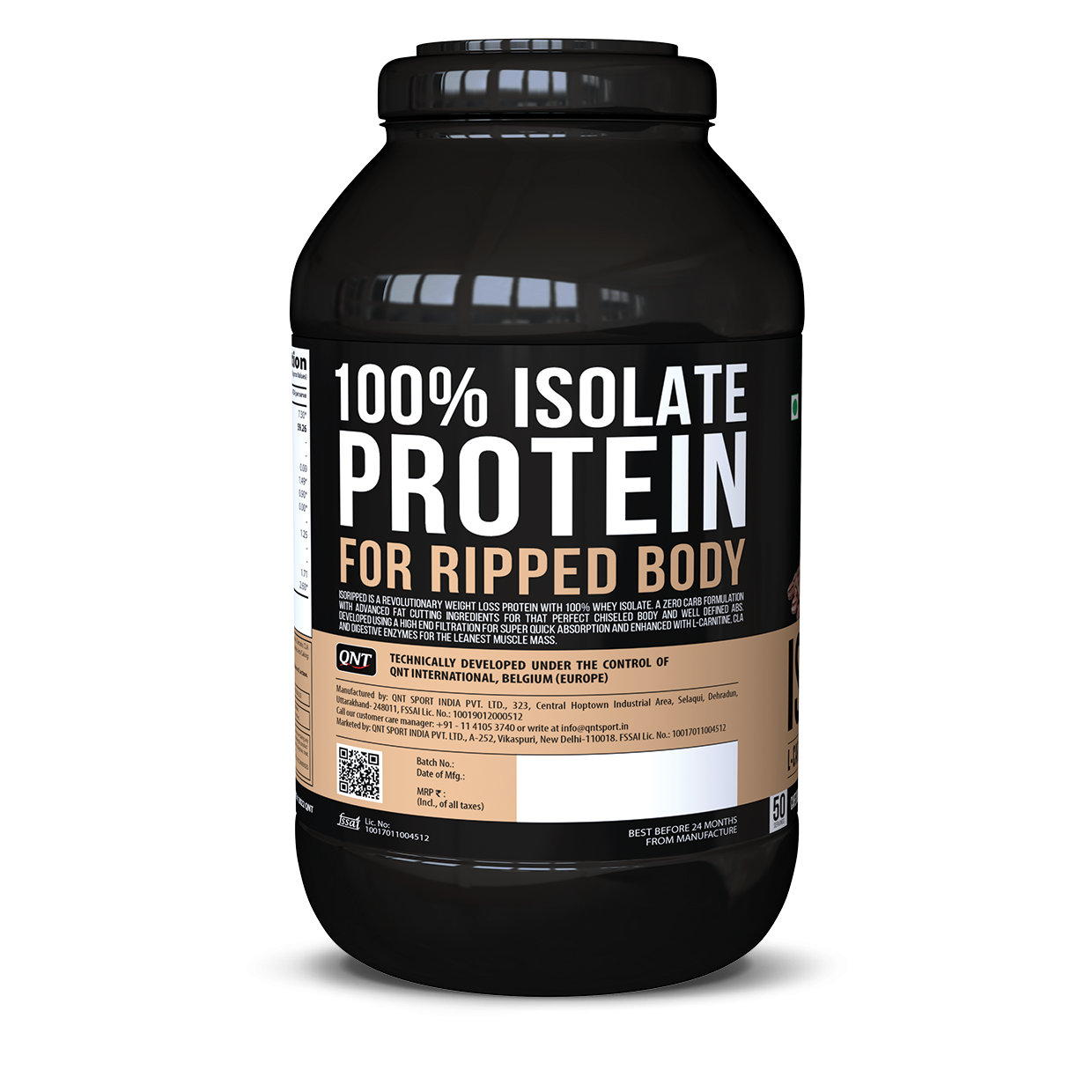 QNT ISO RIPPED ISOLATE PROTEIN CAFE BEVARABIA 2kg