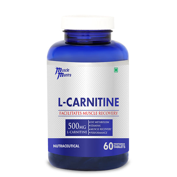 Muscle Mantra L-Carnitine 60 Veg Tabs