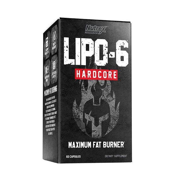 Nutrex Research LIPO-6 HARDCORE (60 Caps) - Halt