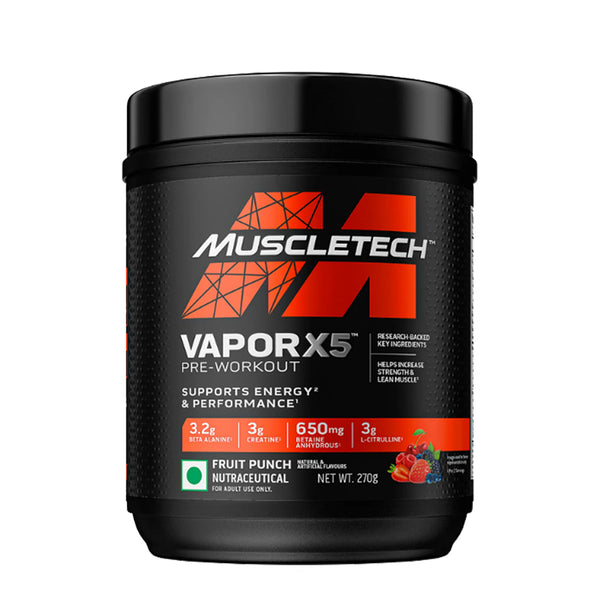 MuscleTech Vapor X5 Pre Workout Powder