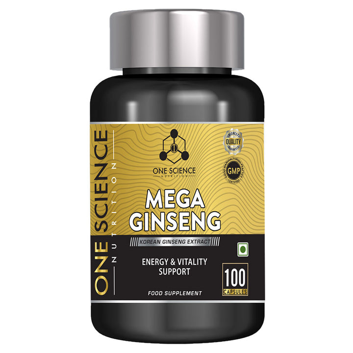 One Science Mega Ginseng, 100 capsules - Halt