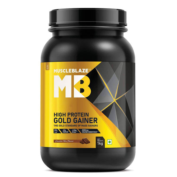 MuscleBlaze High Protein Gold Gainer - Halt